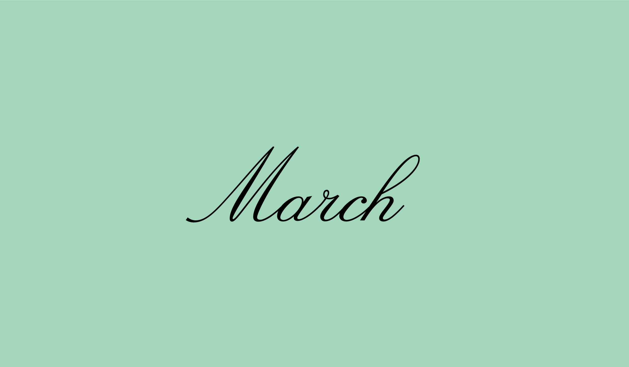 March Birth Month