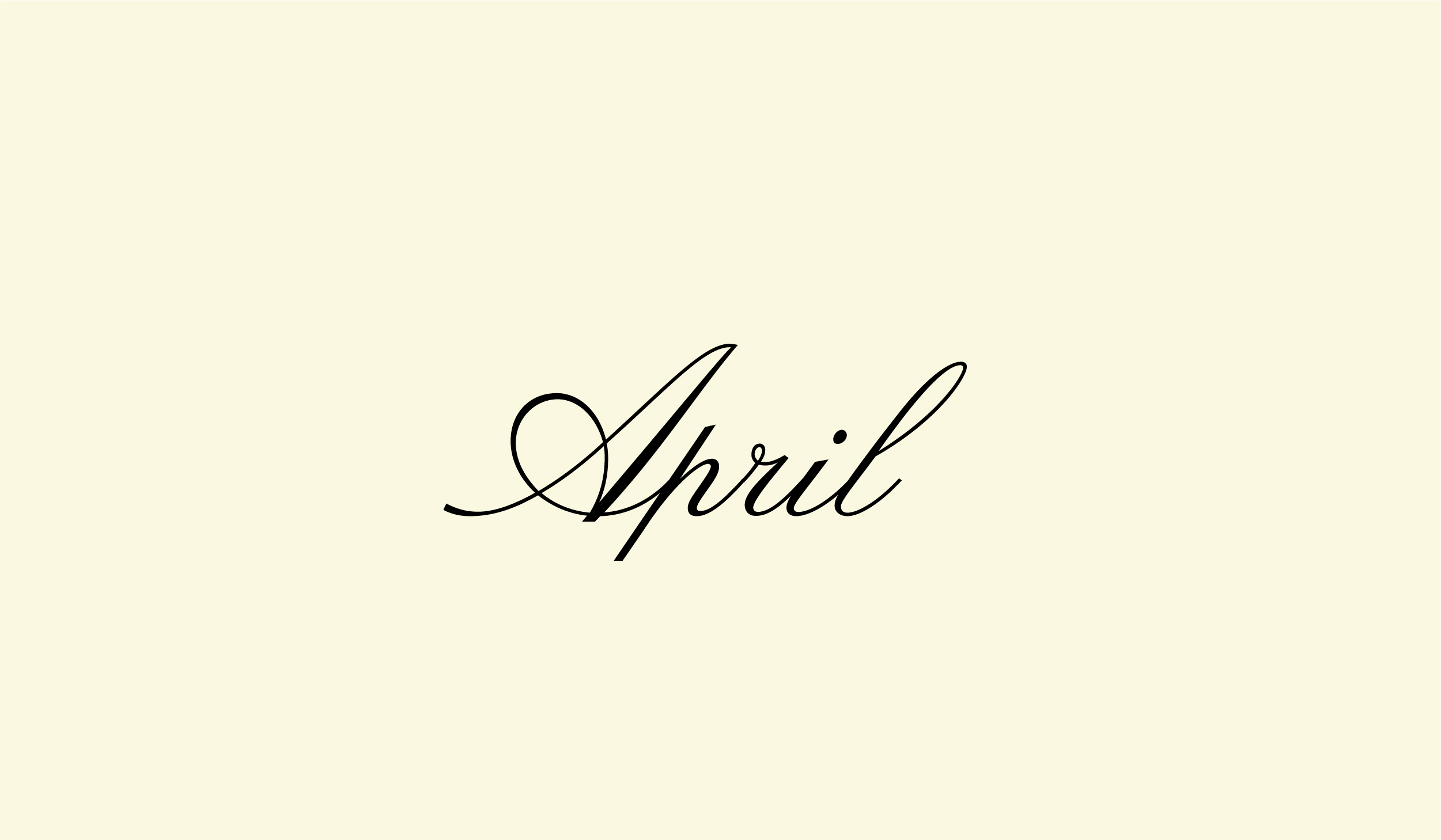 April Birth Month